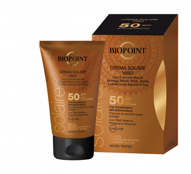 Crema viso spf50