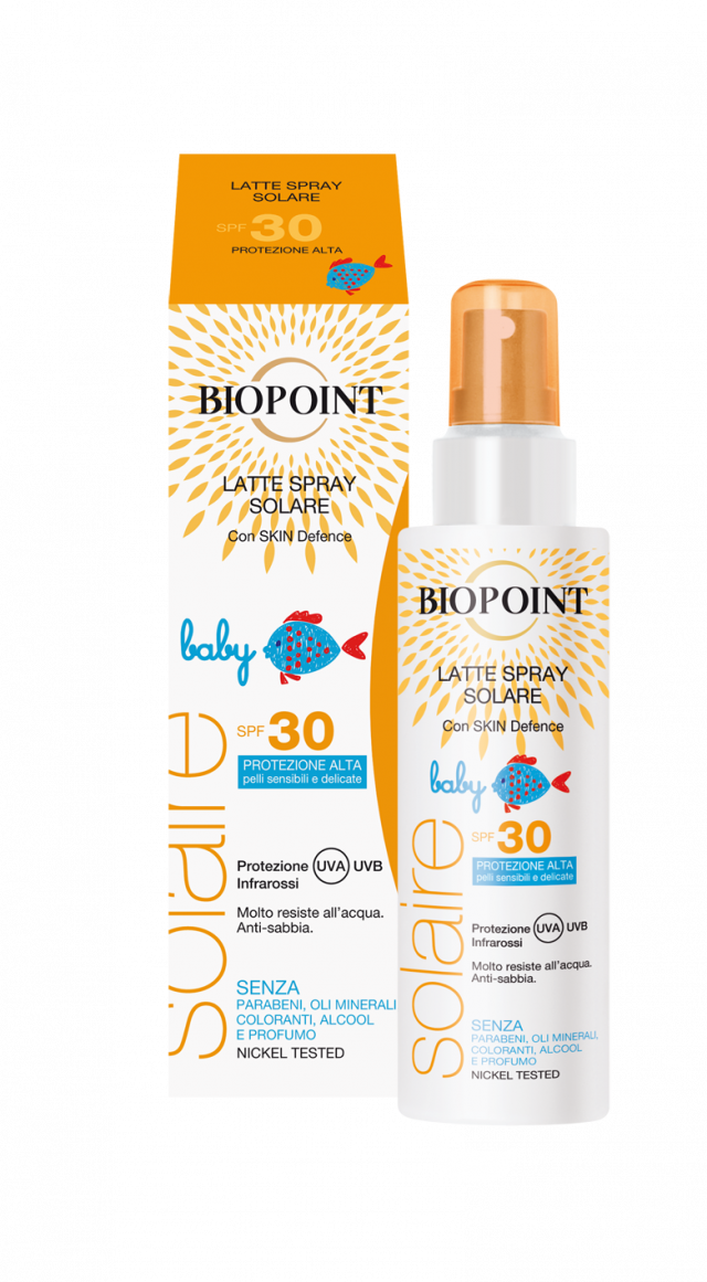 Latte spray baby solare 30