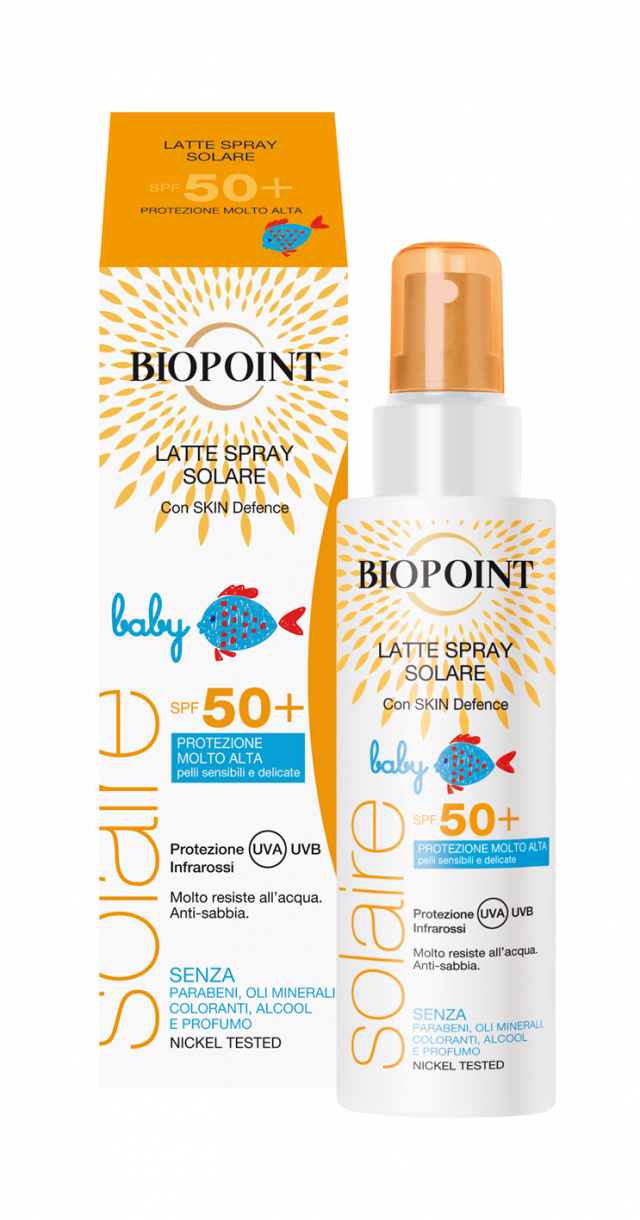 Latte spray baby solare 50+