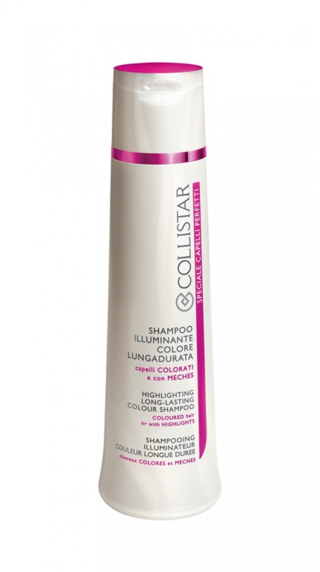 Shampoo illuminante colore lungadurata