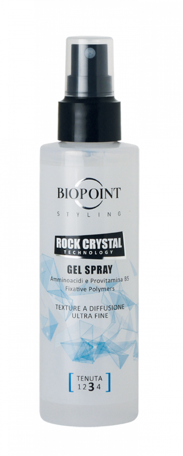 Rock crystal gel spray