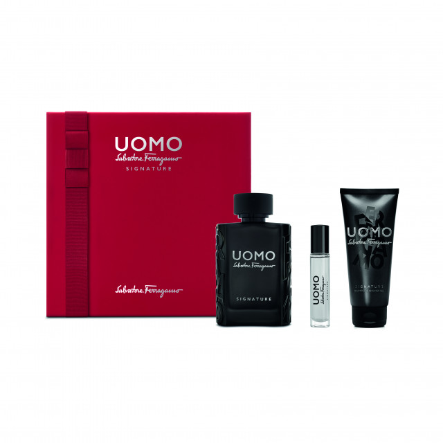 Uomo salvatore ferragamo signature holiday kit