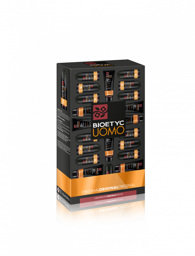 Uomo kit corpo                      deodorante + doccia shampoo