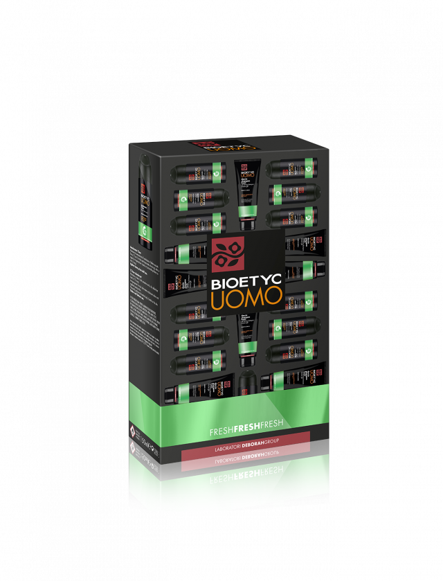 Uomo kit corpo                      deodorante + doccia shampoo
