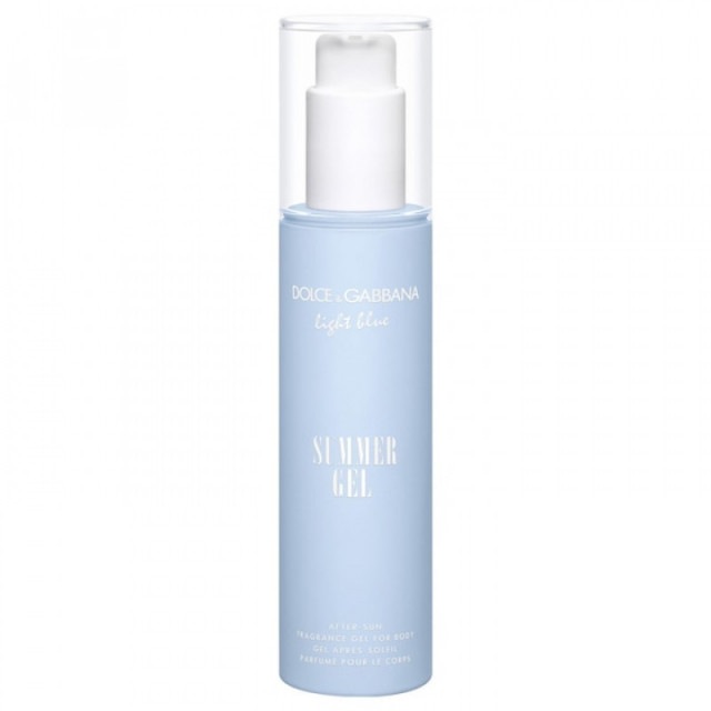 Light blue summer gel